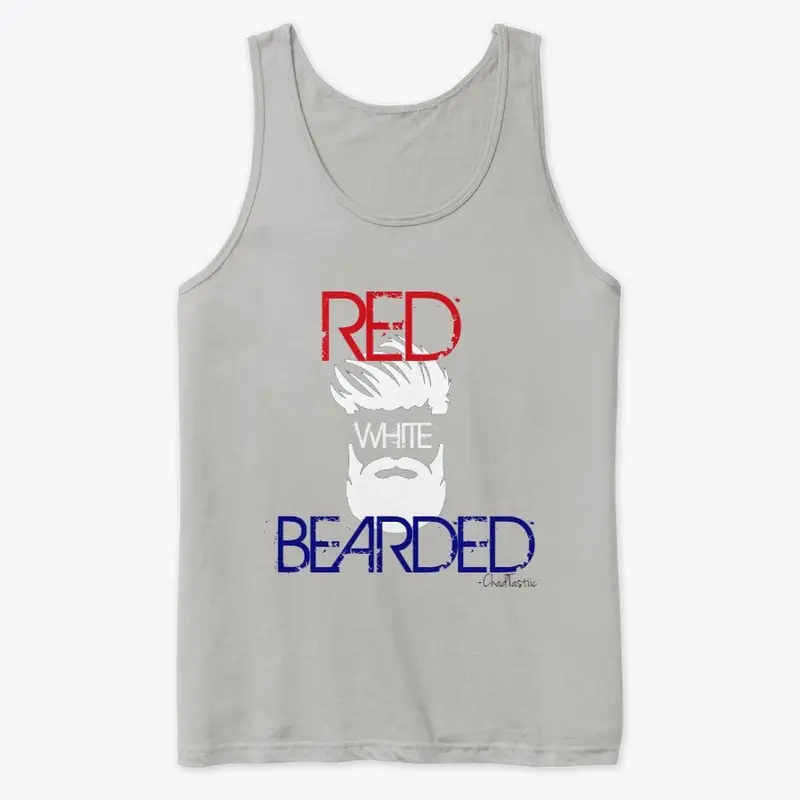 RED, WHITE, BEARDED