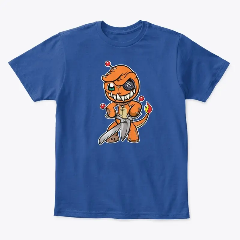 CHAR CHAR PIN DOLL- KIDS TEE